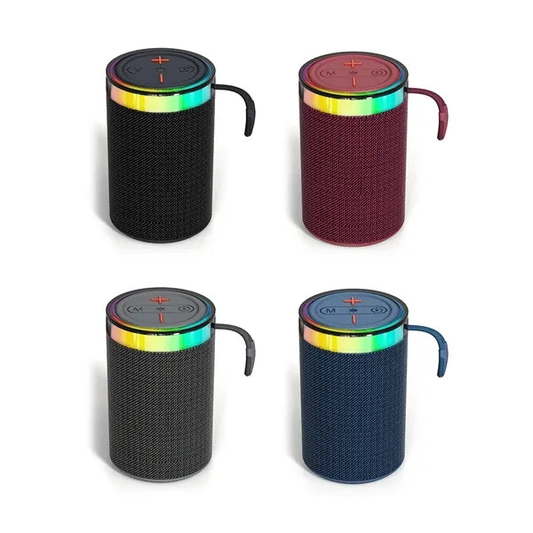 Mini Wireless Bluetooth Speaker w/ Integrated RGB Mood Light
