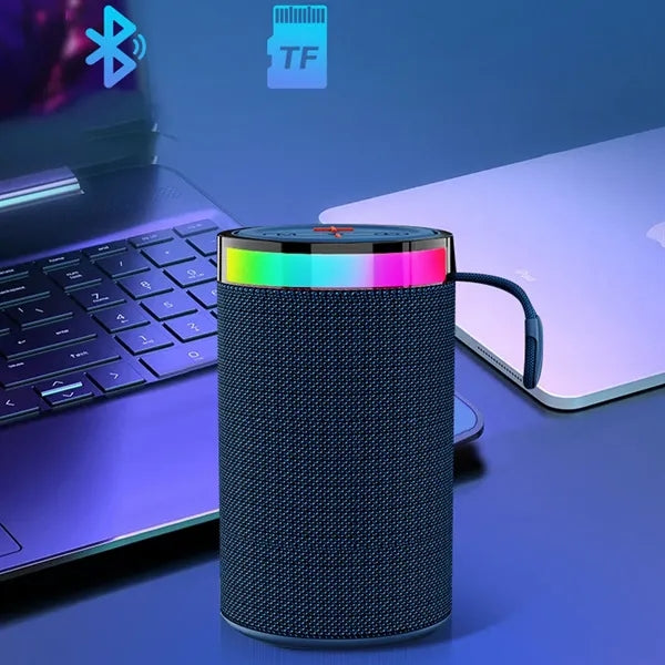 Mini Wireless Bluetooth Speaker w/ Integrated RGB Mood Light