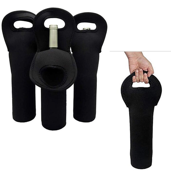 Neoprene Single Wine Bottle Cooler