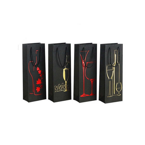 Full Color Paper Wine Bag