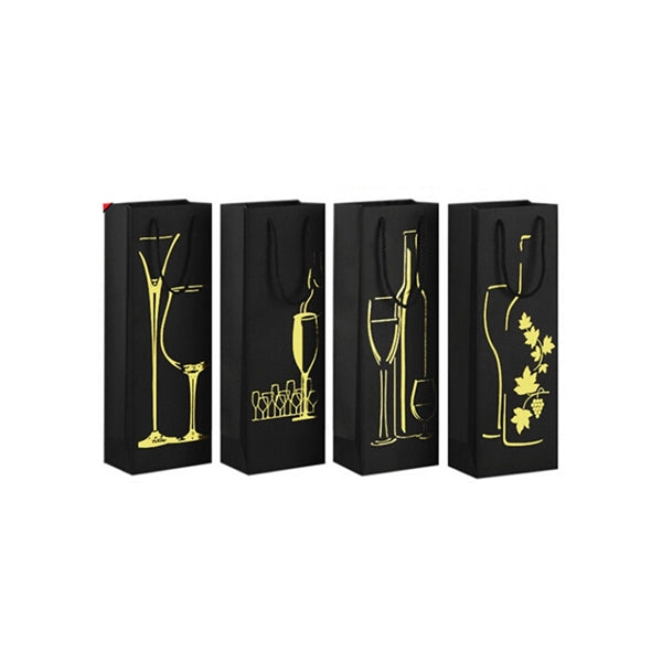 Full Color Paper Wine Bag