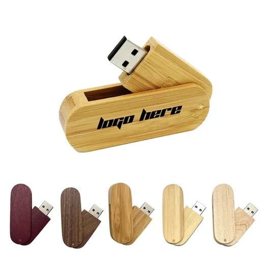 Eco friendly Bamboo or Wooden USB Drive 4GB