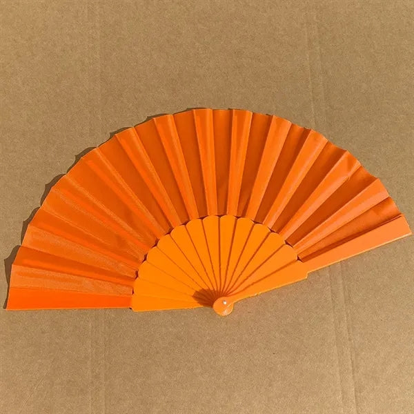 9" Plastic Handheld Folding Fan