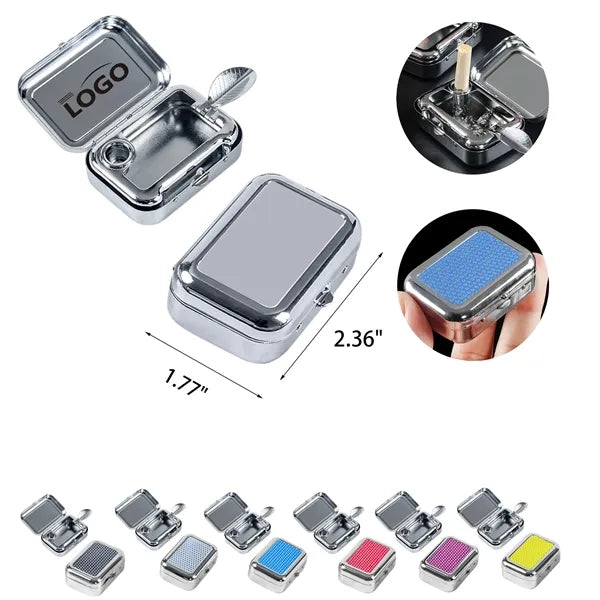 Portable Pocket Metal Ashtray