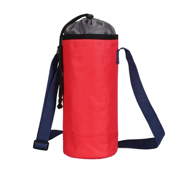 Bottle Cooler Sleeve Carrier With Adjustable Shoulder Strap