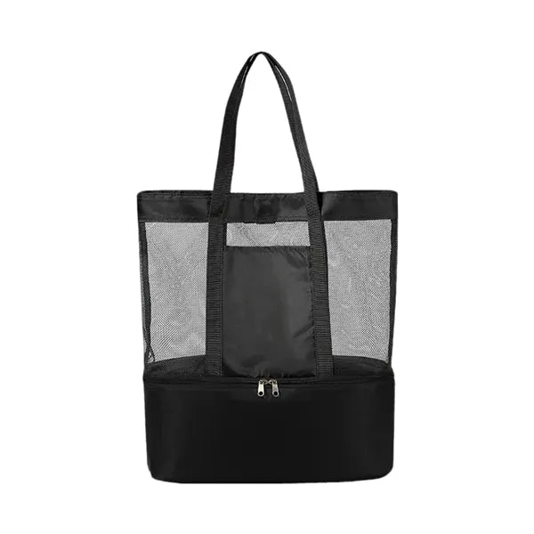 Waterproof Beach Tote Bag With Cooler Compartment