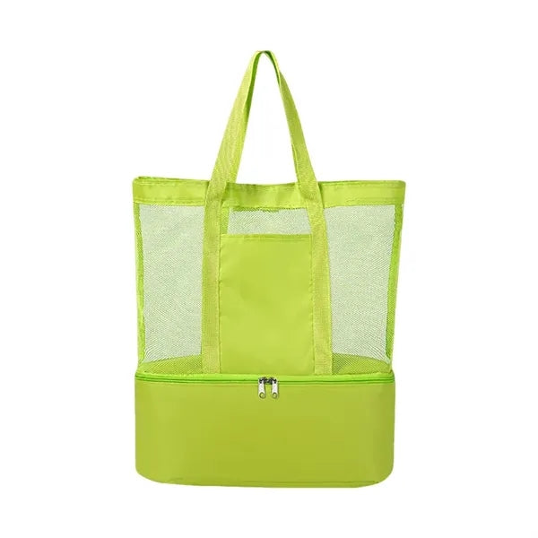 Waterproof Beach Tote Bag With Cooler Compartment
