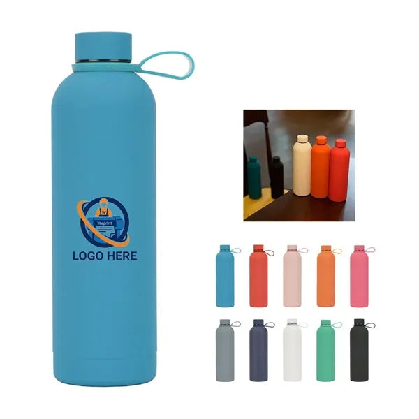 17 Oz Compact Stainless Steel Water Bottle