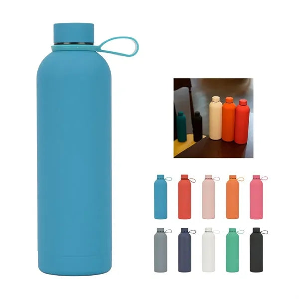 17 Oz Compact Stainless Steel Water Bottle