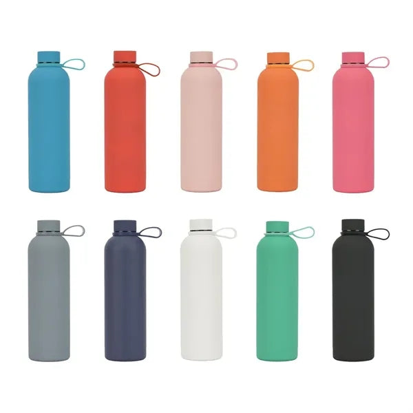 17 Oz Compact Stainless Steel Water Bottle