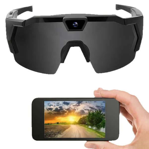 Camera Sports Sunglasses for Cycling Video Recording