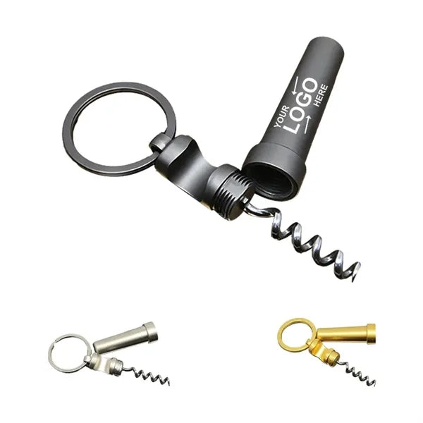 2 In 1 Multifunction Bottle Wine Opener With Key Ring