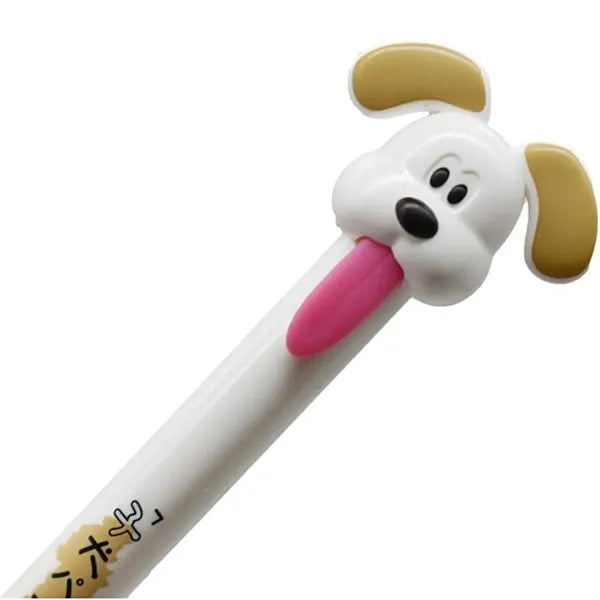 Novelty Cat Dog Tongue-out Stress Relief Gel Pens for Pet Lo