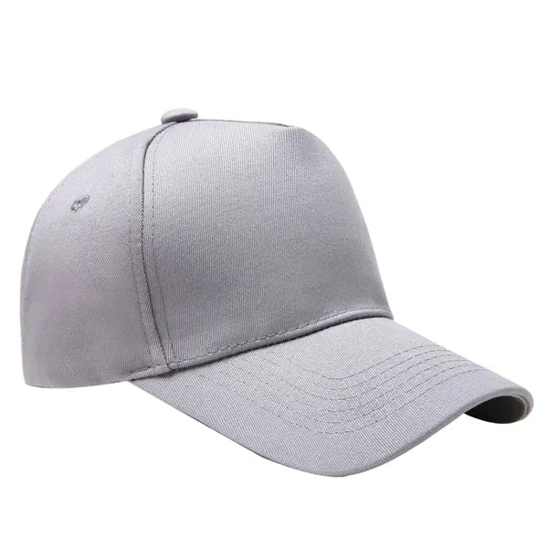 Solid Cotton Baseball Cap
