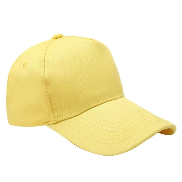 Solid Cotton Baseball Cap