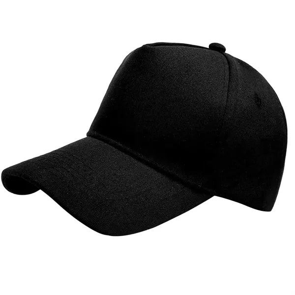 Solid Cotton Baseball Cap