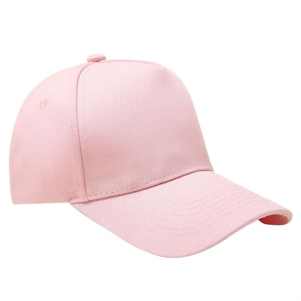 Solid Cotton Baseball Cap