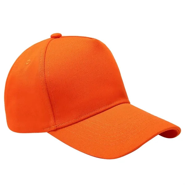 Solid Cotton Baseball Cap