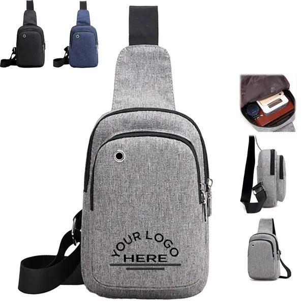Slim Oxford Crossbody Sling Bag