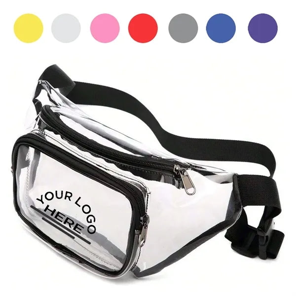 Clear PVC Waterproof Waist Bag