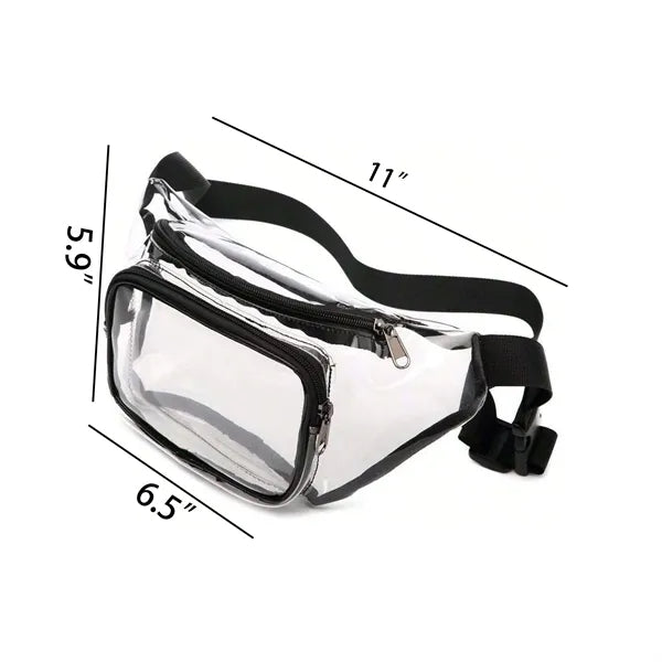 Clear PVC Waterproof Waist Bag