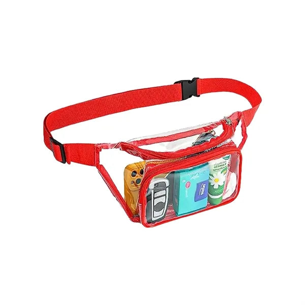 Clear PVC Waterproof Waist Bag