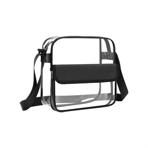 PVC Clear Crossbody Sling Bag