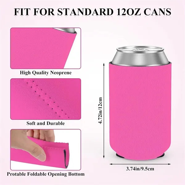 Can Cooler Insulated Beverage Sleeve Non-Slip DrinkProtector