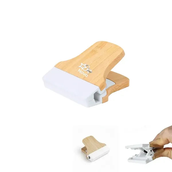Eco-Friendly Bamboo Magnetic Clips