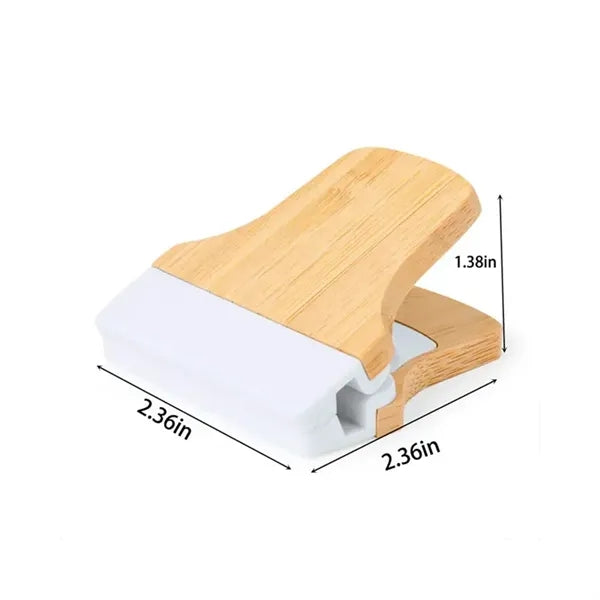 Eco-Friendly Bamboo Magnetic Clips