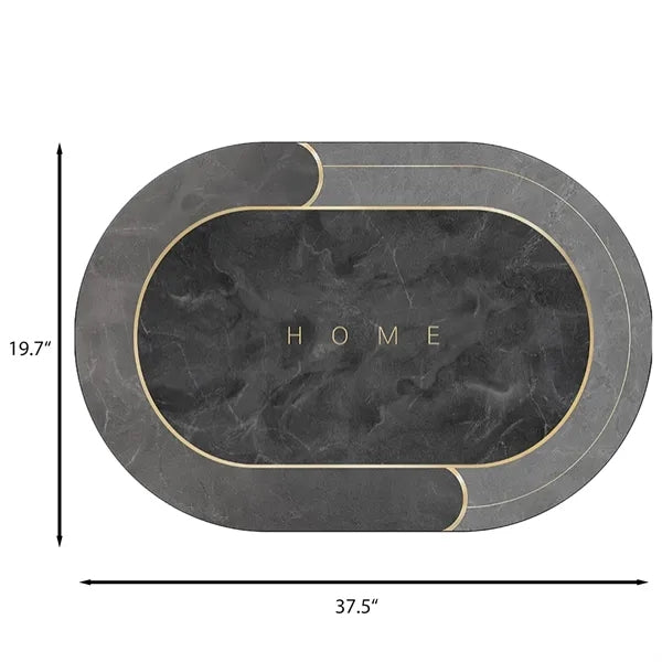 Seaweed Mud Anti Slip Floor Mat
