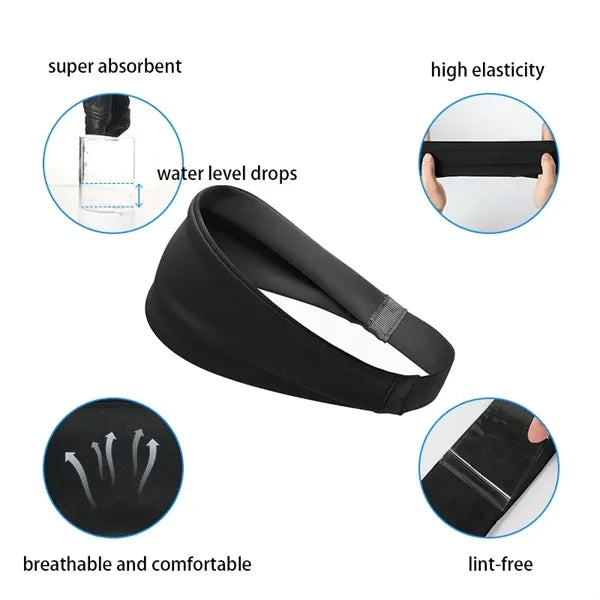 High Elasticity Sweat Absorbing Sports Headband