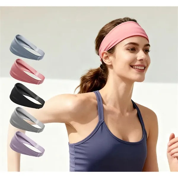 High Elasticity Sweat Absorbing Sports Headband