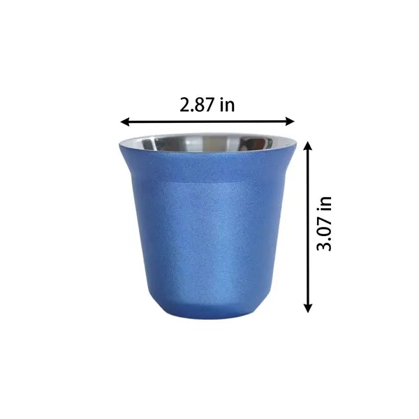 5.4Oz 304 Stainless Steel Double-Wall Insulated Coffee Mug