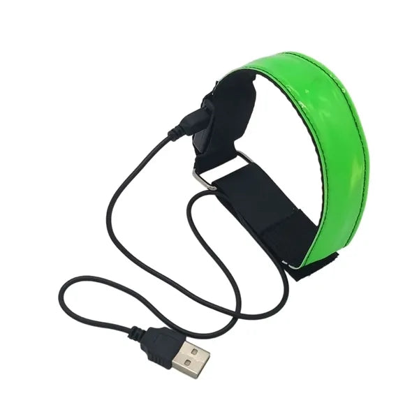 Running walking cycling rechargeable LED light up armband