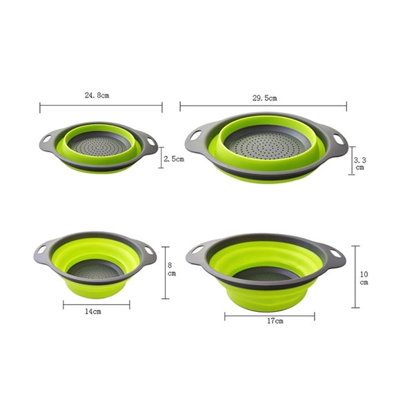 Folding Vegetable Drain Basket