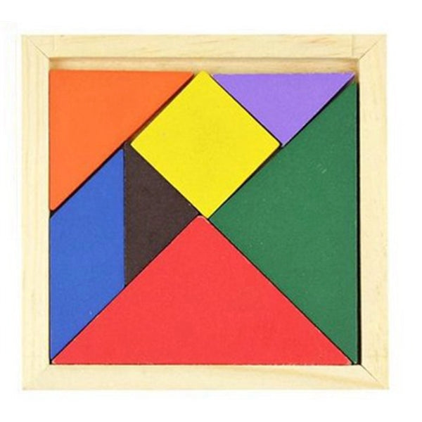 Wooden Puzzle Blocks
