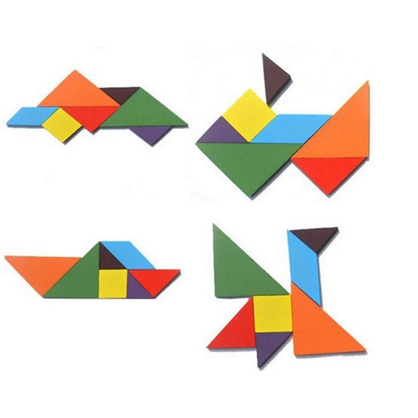 Wooden Puzzle Blocks