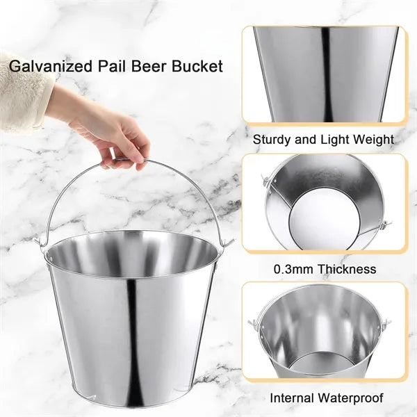Galvanized Pail Beer Bucket