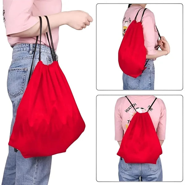 42D Oxford Drawstring Backpack