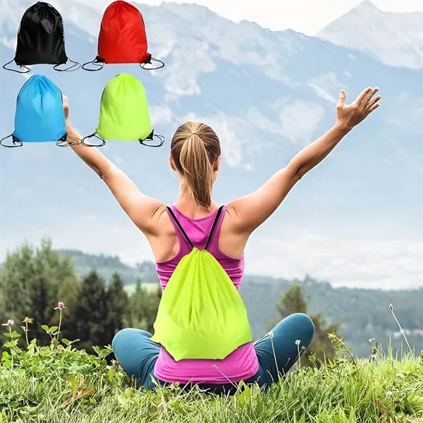 42D Oxford Drawstring Backpack