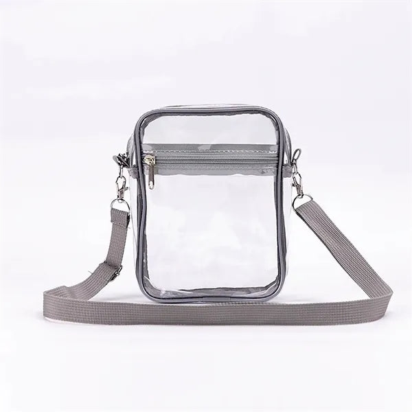Clear PVC Crossbody Sling Storage Bag