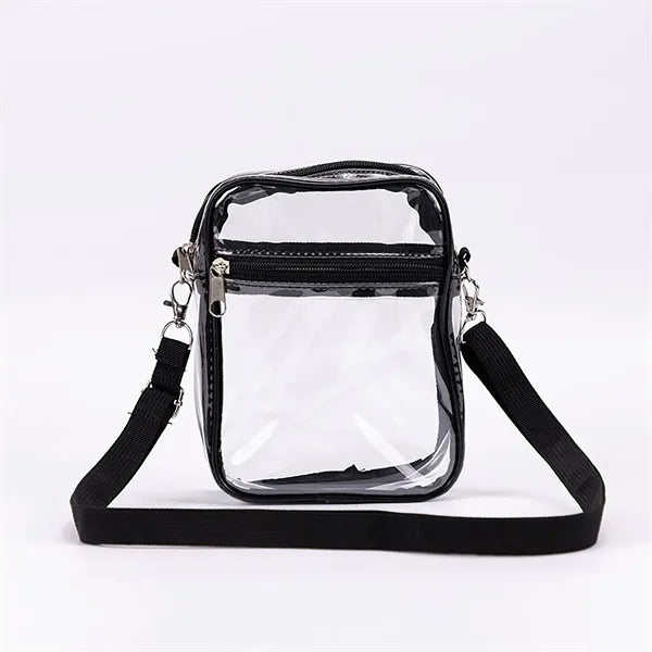 Clear PVC Crossbody Sling Storage Bag