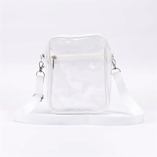 Clear PVC Crossbody Sling Storage Bag