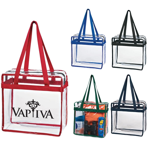 Clear PVC Tote Bag Or Transparent Beach Bag
