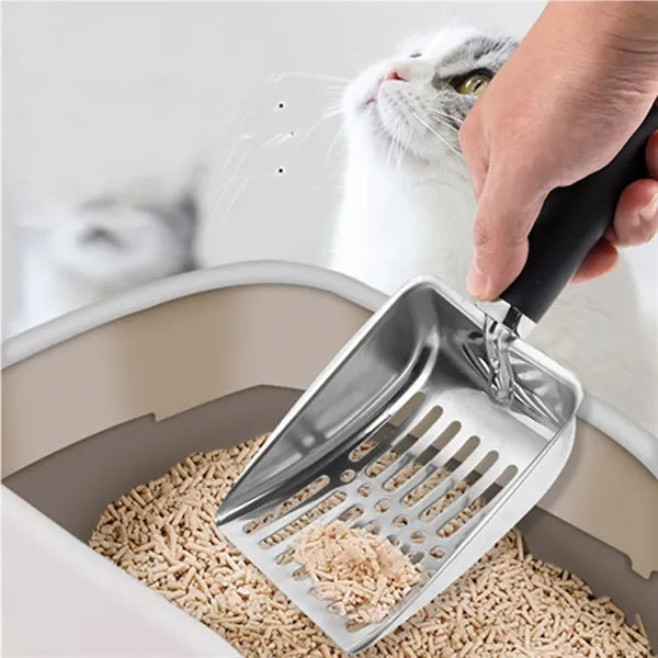 Stainless Steel Cat Litter Scoop