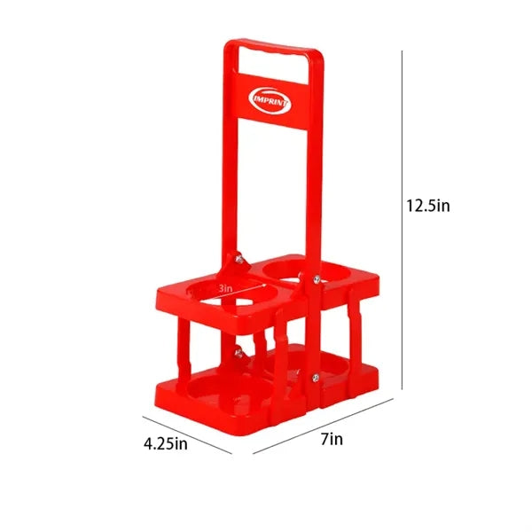 Two or Six holes folding wine rack