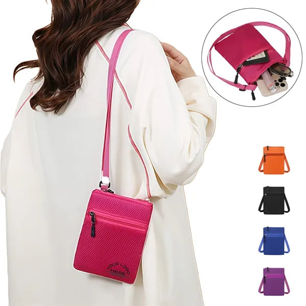 Nylon Crossbody Sling Phone Bag