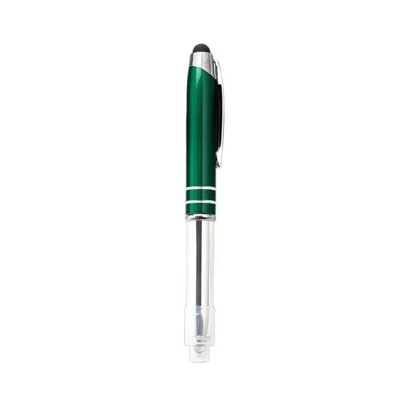 3 in 1 Stylus LED Light Ballpoint Pen