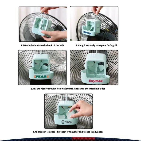 ChillDraft Fan Cooling Ice Box Attachment